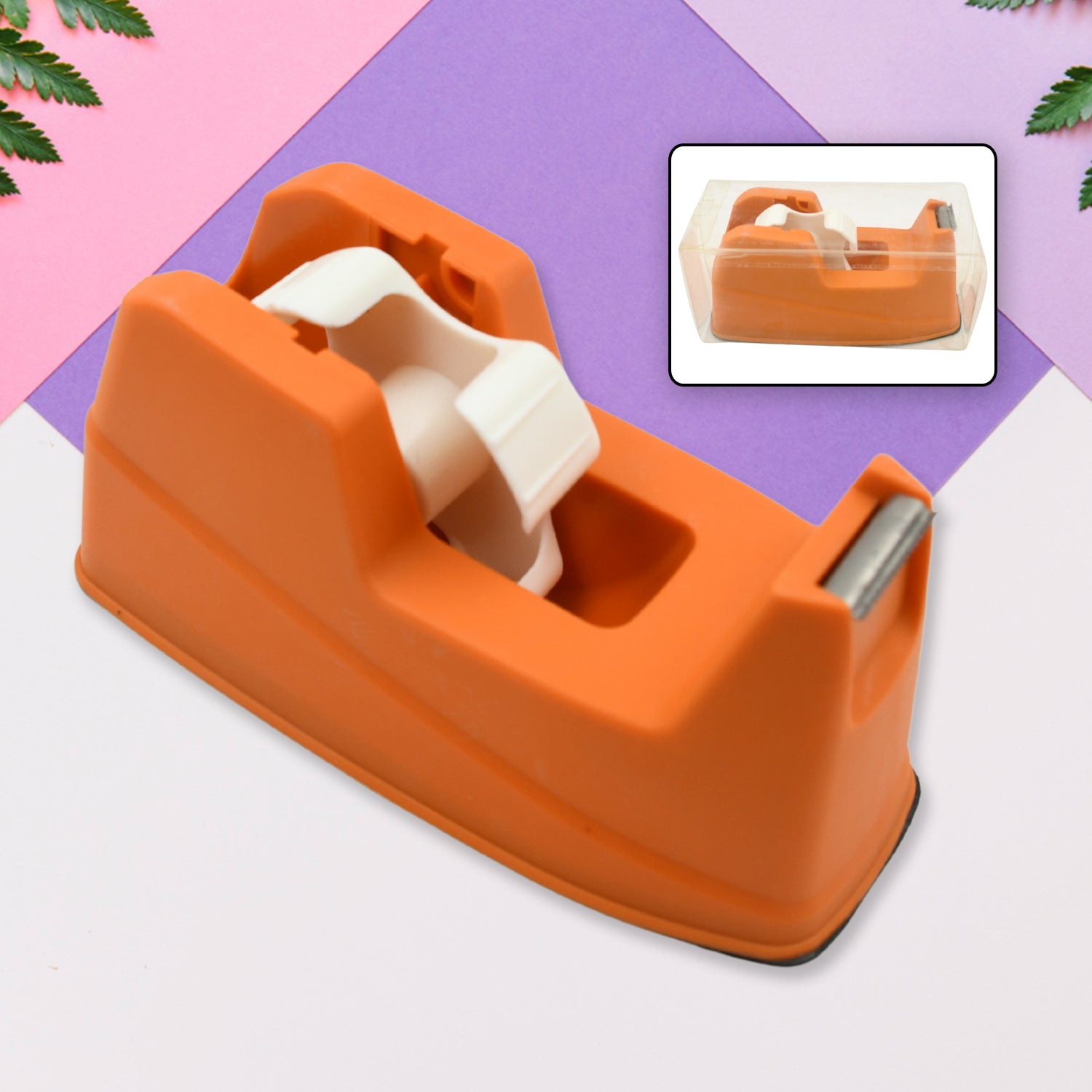 9508 Plastic Tape Dispenser Cutter for Home Office use, Tape Dispenser for Stationary, Tape Cutter Packaging Tape (1 pc / 605 Gm) 9508 Plastic Tape Dispenser Cutter for Home Office use, Tape Dispenser for Stationary, Tape Cutter Packaging Tape (1 pc / 605 Gm)